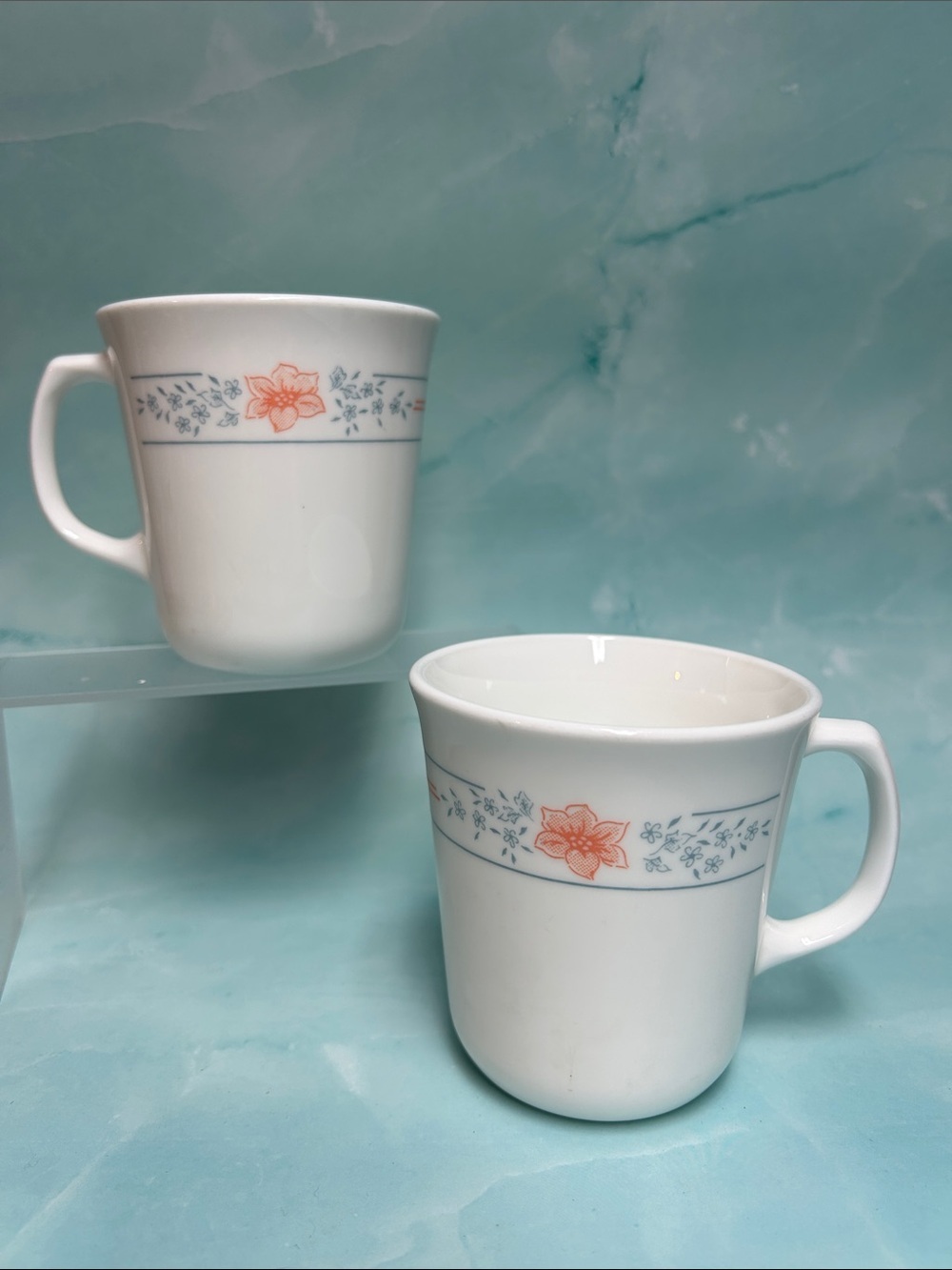 APRICOT GROVE by Corelle coffee mug set of 2